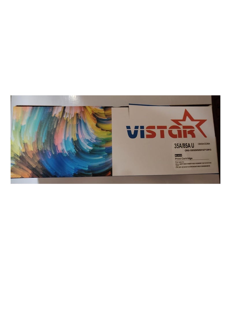 ماركة غير محددة - خرطوشة حبر متوافقة مع VISTAR 85A - CE285A لطابعات سلسلة P1102، M1132، M1212  khartushat habr mutawafiqat mae VISTAR 85A - CE285A litabieat silsilat P1102, M1132, M1212 - Image 1