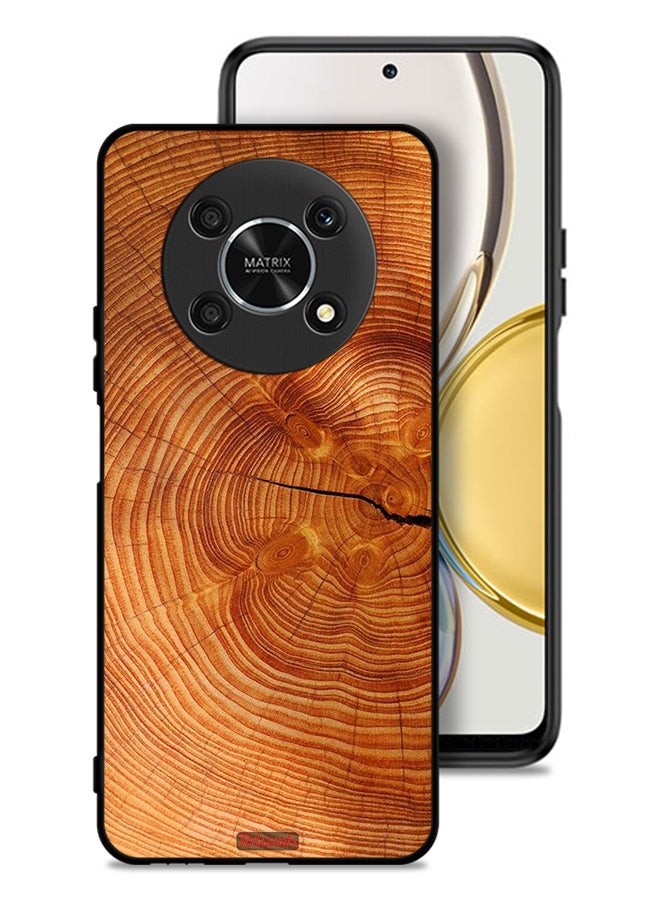 Tolwak Honor X9 5G Protective Case Cover Crack Wood - Image 1