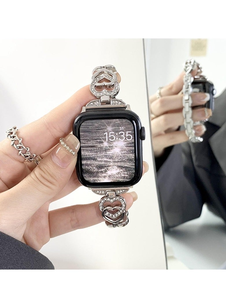 EBMINI High End Niche Metal Diamond Strap42/44/45mm - Image 1