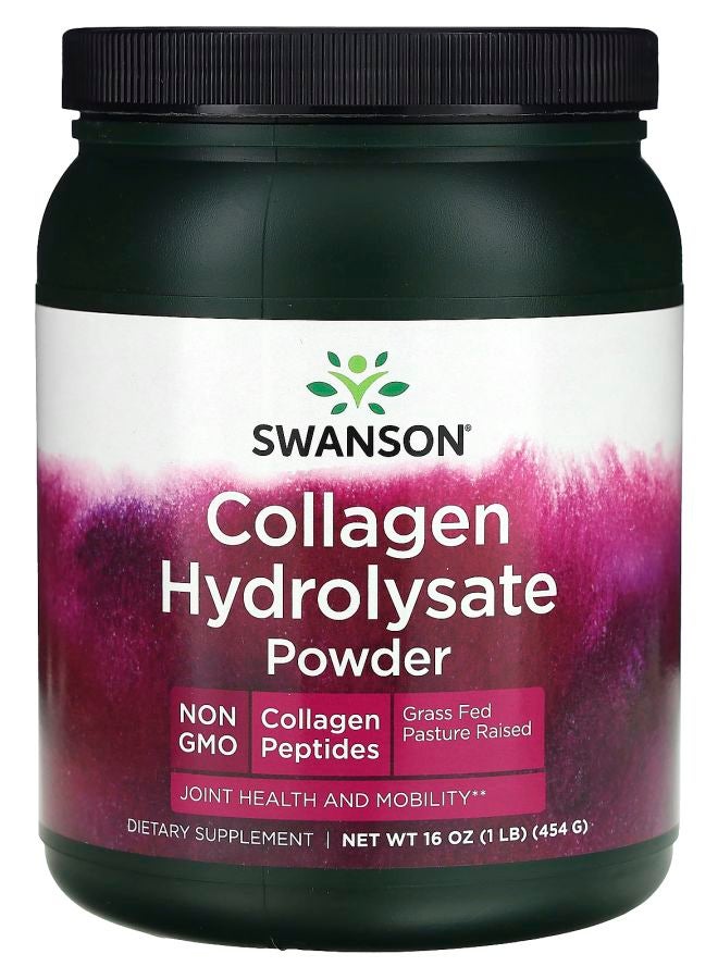 Collagen Hydrolysate Powder 1 lb (454 g)