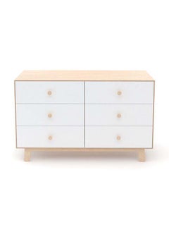Al Home Kids Dresser: 134x49x83 Wood, White by Alhome - 110112928 