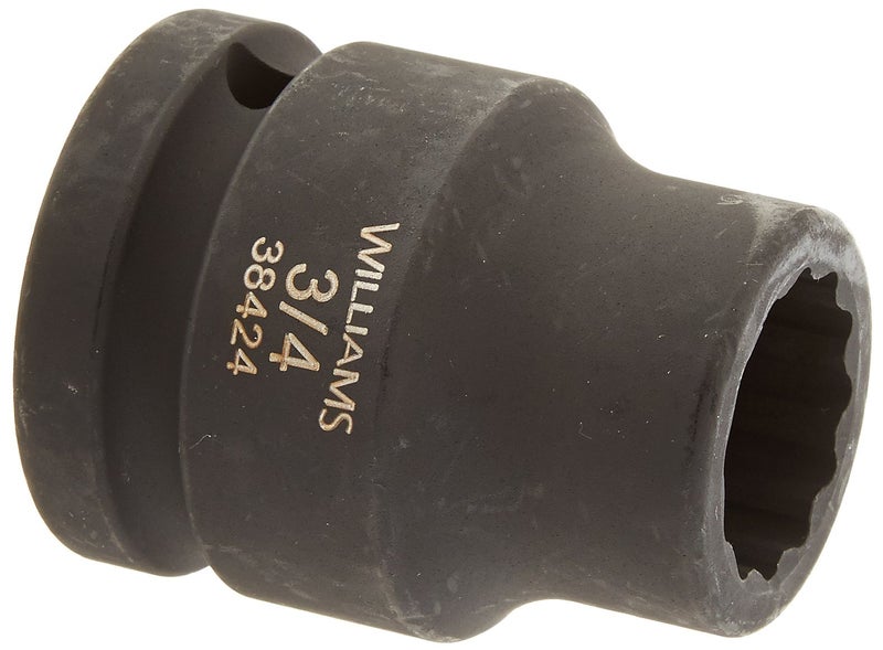 Williams 38424 34Inch Drive 34Inch Standard Impact Socket 12Point