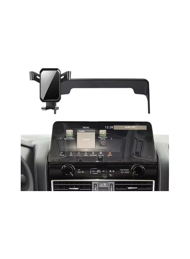 Green Tiger Fit for Nissan patrol y62 Phone holder 2022 2023 2024, Accessories, for all phones with Frame + (1* Gravity Mount) - Image 1
