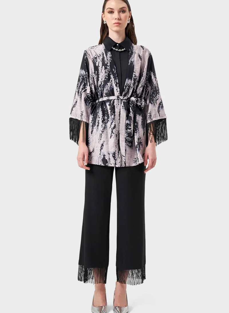 MIZALLE  Kimono By Biran damla Yilmaz for Women | Best Price UAE