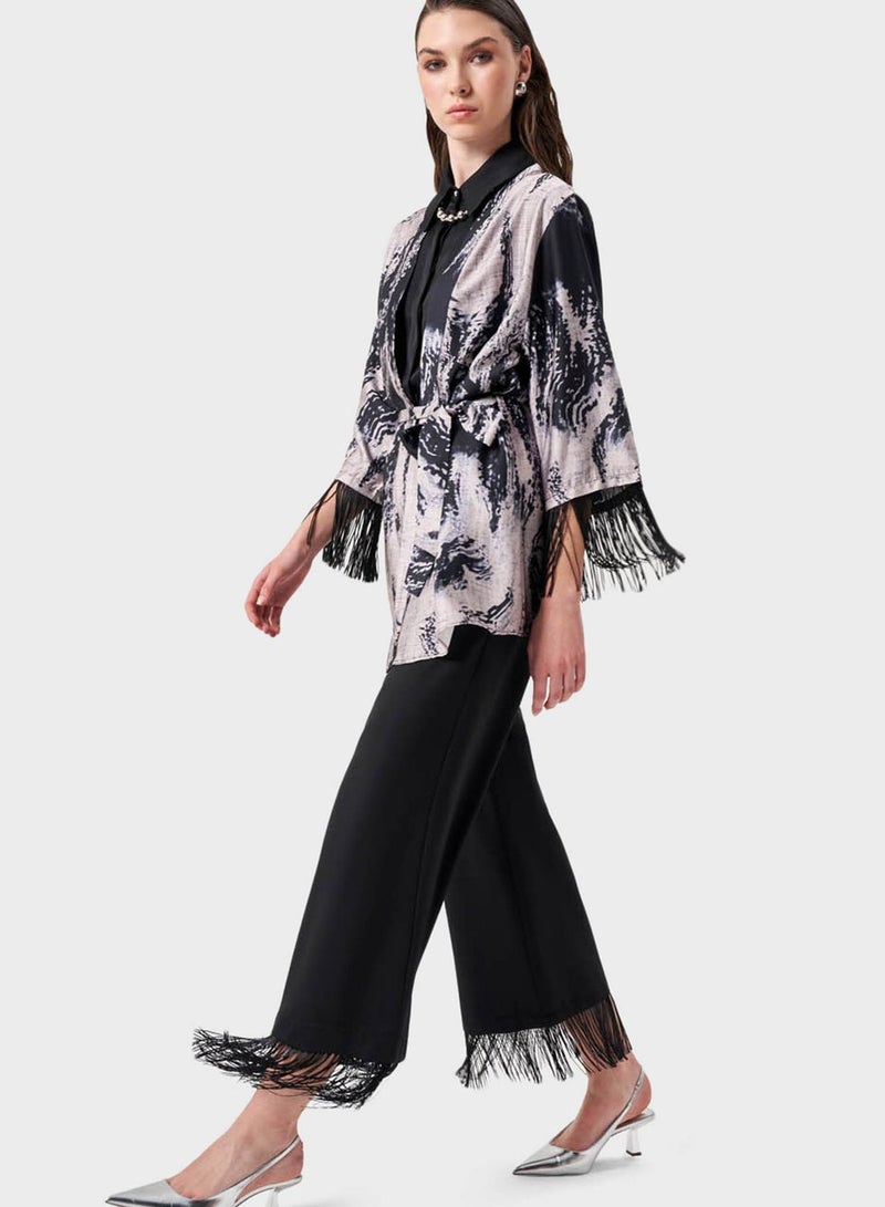 ميزال كيمونو بأطراف شراشيب  - Image 3