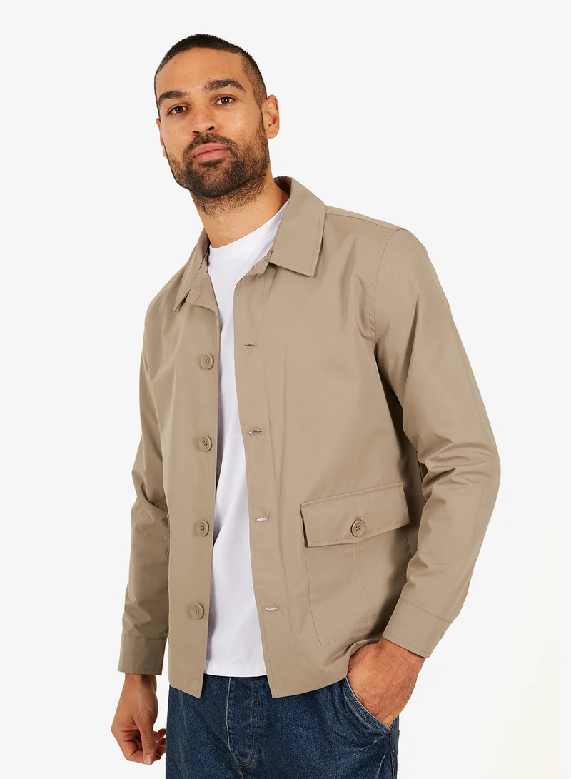 BRAVE SOUL Button Through Shacket