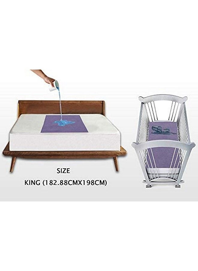 Waterproof Breathable Nontoxic King Bed Protector Dry Sheet (182.88 X 198 Cm Purple) - pzsku/Z9B71878EFC51A8C62DF2Z/45/_/1692785414/5d3cec01-3f1e-453f-b97a-69f3491ccac0