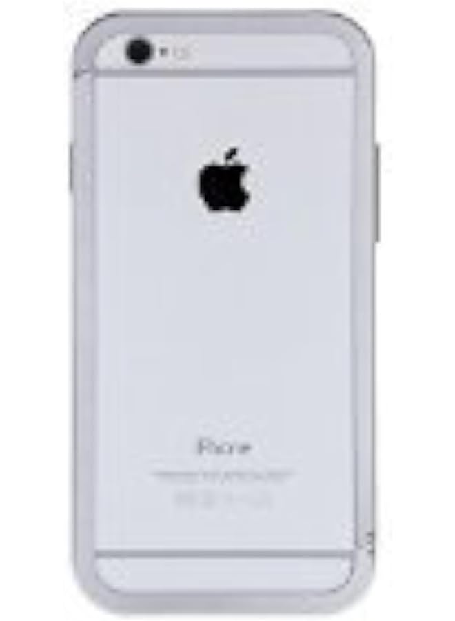 إيروريكس غطاء حماية من الألومنيوم لهاتف iPhone 6 باللون الفضي - Image 1