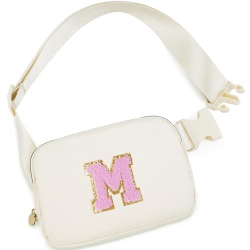 Uygafly Mothers Day Gifts for Mom,Mom Gifts from Daughter,Gifts for Mom,Gifts for Wife Sister Her,Birthday Gift for Mom,Mother in Law Gift,Mama Gifts Idea,Crossbody Bags Waist Packs | Cream,M - Image 1