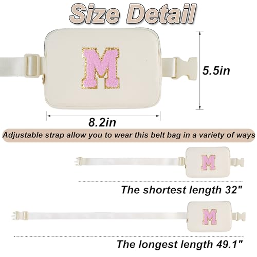 Uygafly Mothers Day Gifts for Mom,Mom Gifts from Daughter,Gifts for Mom,Gifts for Wife Sister Her,Birthday Gift for Mom,Mother in Law Gift,Mama Gifts Idea,Crossbody Bags Waist Packs | Cream,M - Image 5