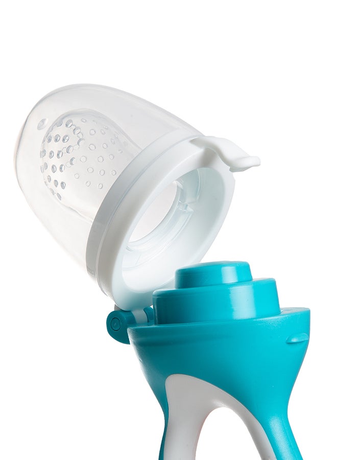 Babyjem - Silicone Fruit & Vegetable Feeder - Blue - Image 5