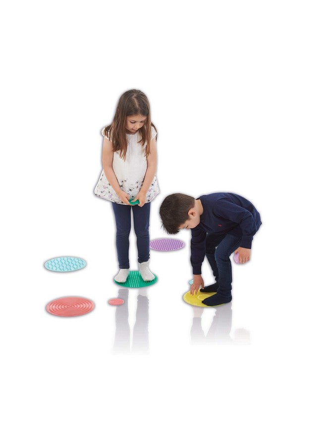 TickiT Silishapes Sensory Circles - in Home Learning Toy for Calming Sensory Play - Set of 10 - Assists Autistic Toddlers & Children - Image 3