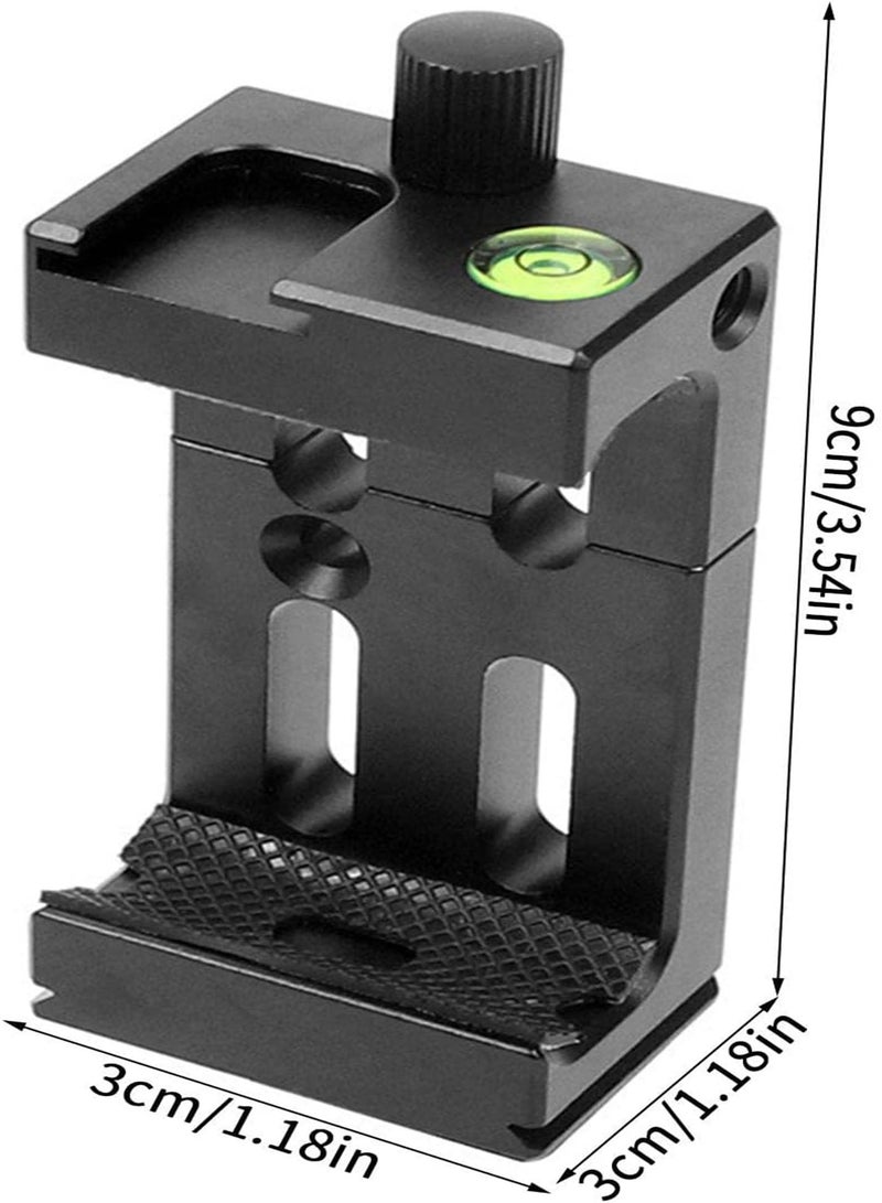 GGOOT Tablet Phone Mount for Tripod | Tripod Mount Adapter,Universal Metal Adjustable Clamp Selfie Stick Tripod with Remote, ExtendableTripod for Sturdy Cell Phone Tripod Stand - Image 4