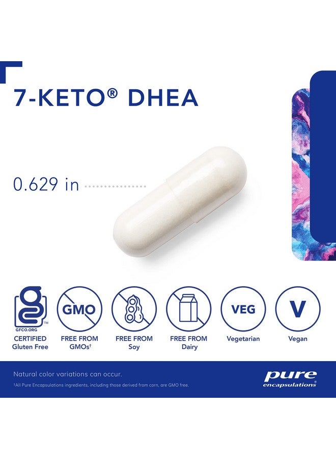 Pure Encapsulations 7-Keto DHEA 50 mg | Unique DHEA Metabolite Supplement to Support Thermogenesis and Healthy Body Composition* | 60 Capsules - Image 3