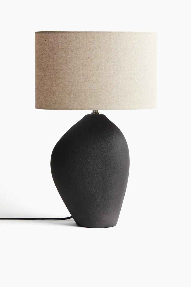 H&M Asymmetric ceramic table lamp
