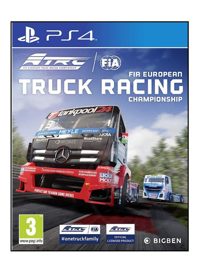 لعبة الفيديو FIA Truck Racing Championship (إصدار عالمي) - سباق - playstation_4_ps4