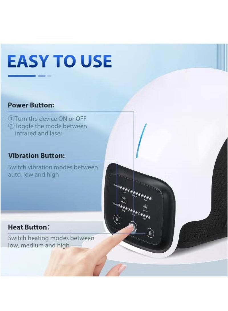 جهاز تدليك للركبة الكهربائية مع التدفئة والاهتزاز-قابلة للشحن المحمولة جهاز تدليك للركبة لآلام المفاصل ، وتخفيف الإصابات ، وتورم وصلابة / التدفئة الفعالة والعلاج بالاهتزاز للراحة - Image 2