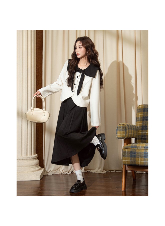 TonLion 2025 Autumn Set Women'S Youthful Reduction Age High-End Sense Small Luxury Style Two-Piece Set Petite Fashion Temperament Trend - Image 4