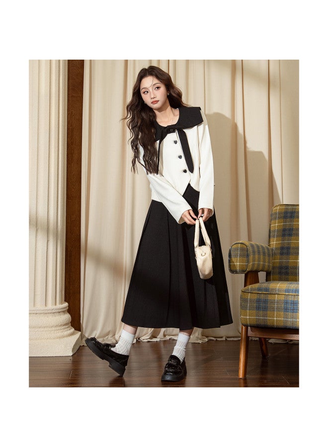 TonLion 2025 Autumn Set Women'S Youthful Reduction Age High-End Sense Small Luxury Style Two-Piece Set Petite Fashion Temperament Trend - Image 2