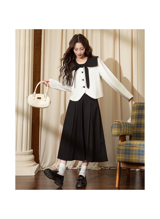 TonLion 2025 Autumn Set Women'S Youthful Reduction Age High-End Sense Small Luxury Style Two-Piece Set Petite Fashion Temperament Trend - Image 3