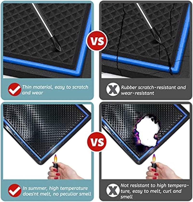 Wivplex 14-Piece Anti-Slip Mat Set for Fiesta MK8 - Image 2