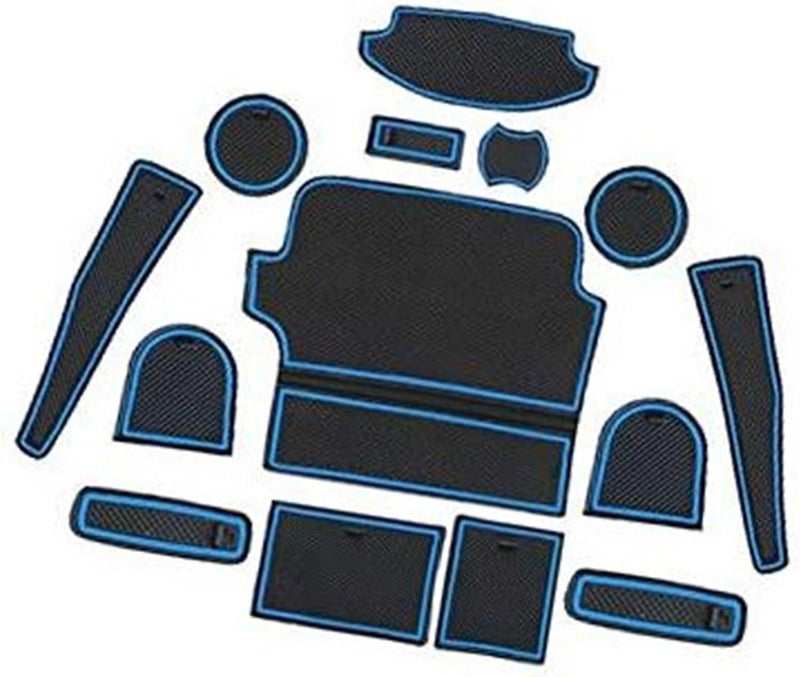 Wivplex 14-Piece Anti-Slip Mat Set for Fiesta MK8 - Image 1