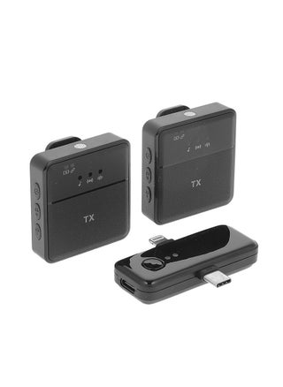 3in1 Wireless Lavalier Microphone iPhone and Type-C Plug Play Wireless Mic with 2 Microphone Noice cancelling for Vlog/Online Teaching/Live/Recording High quality Noise Reduction Effect - pzsku/Z9B724BD551219FF4E613Z/45/1746712870/14481fae-2a51-481c-91b5-ce43889994a2