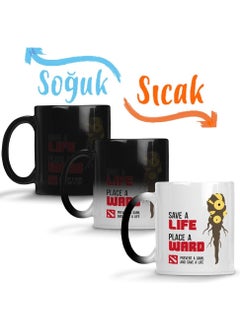 Baskı Dükkanı Print Shop Dota 2 Save A Life Magic Mug Porcelain 