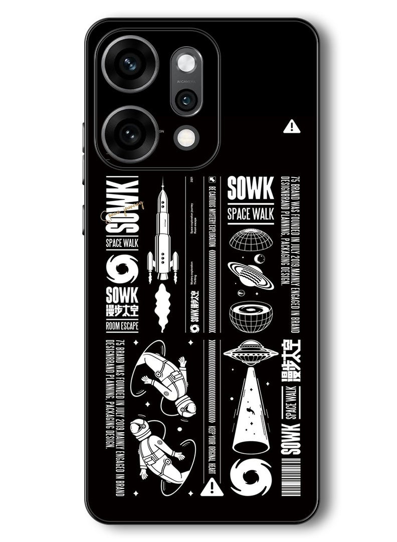 Theodor Case Compatible with Oppo Reno 14 Pro 6.83 Inch Protection Shockproof Bumper Cover Sowk - Image 1