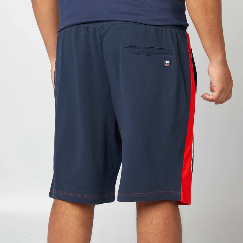 Kiabi  Two-Tone Bermuda Jogger Shorts Blue for Men | Best Price UAE