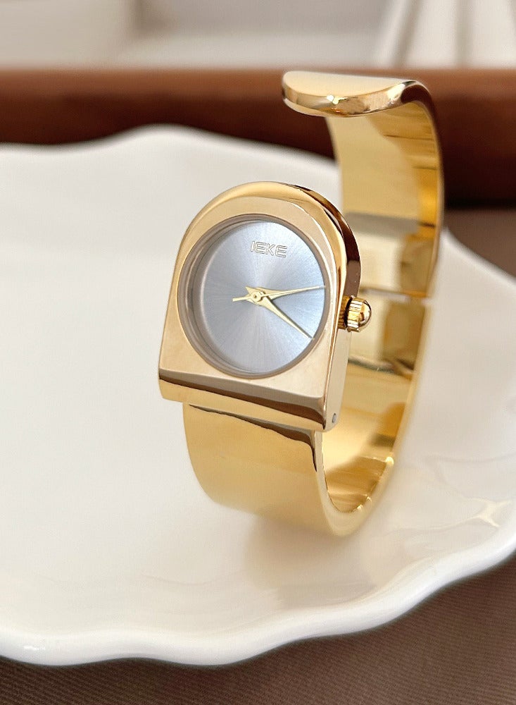 IEKE Minimalist Retro Bracelet Style Ladies Watch for Women with Niche High-end Light Luxury and Exquisite Women's Watch - Image 1