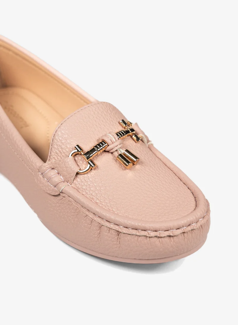 Geoomnii PINK Geoomnii Closed Flat Shoes for Women – Comfortable Slip-On Ballet Flats for Office, Daily Wear & Casual Use for Women | Best Price UAE