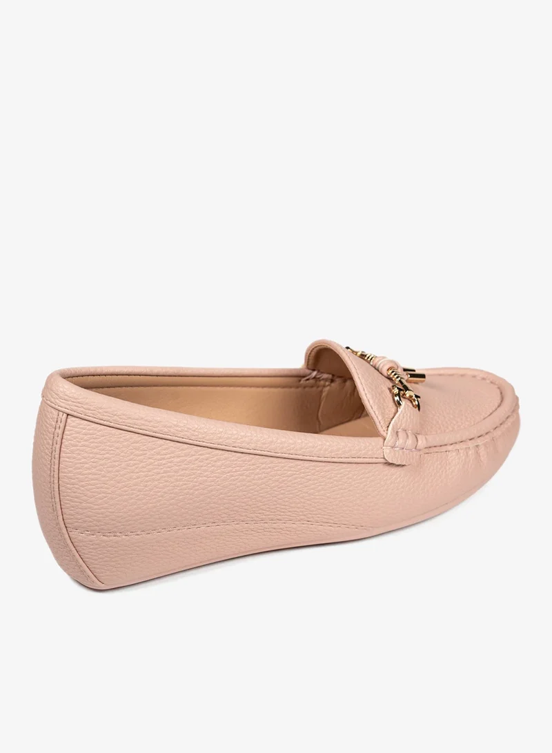 Geoomnii PINK Geoomnii Closed Flat Shoes for Women – Comfortable Slip-On Ballet Flats for Office, Daily Wear & Casual Use for Women | Best Price UAE