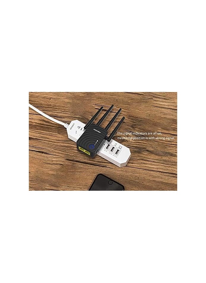 comfast - comfast cf WR754AC dual band 1200M WiFi repeater 5.8G signal amplifier Repeater - Image 1