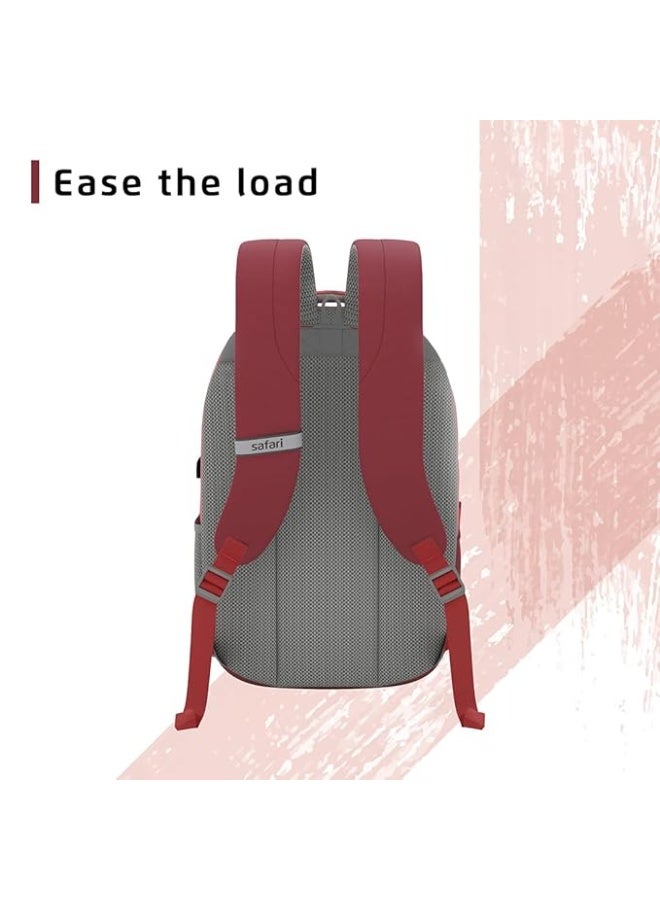 Safari Spree USB 30L Backpack, 2 Compartments, Front Pocket, Organizer, Bottle Holder, School Bag for Boys and Girls, College Bag, Office Bag, Travel Bag for Men and Women, Bagpack - Image 4