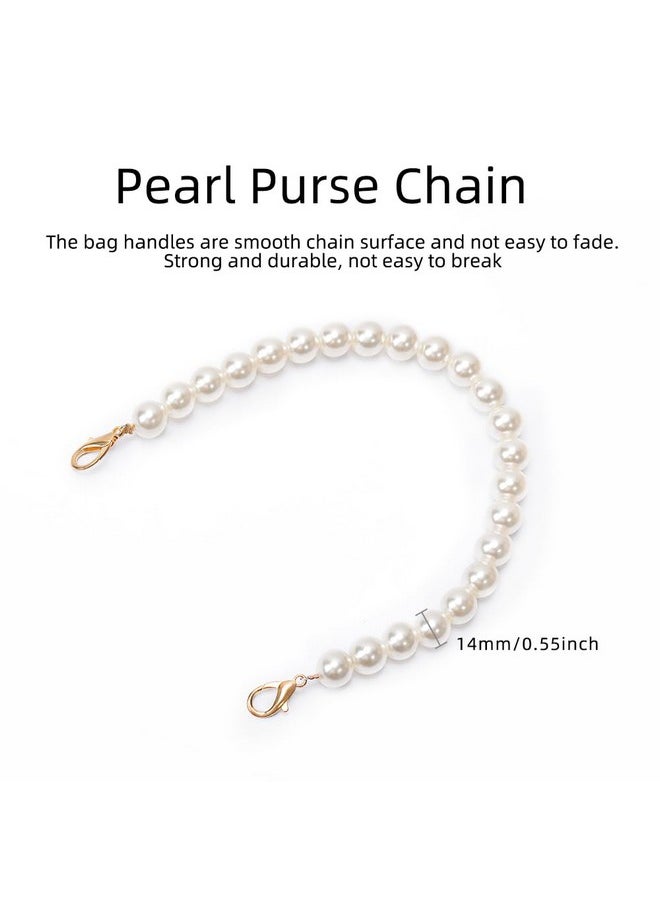 Pearl Purse Chain, Pearl Purse Strap Short Handle Replacement Bags Chain Strap Shoulder Chain Imitation Pearl Handbag Chain Accessories For Bag Decoration Chain With Metal Buckle (A) - pzsku/Z9B72CFB37D2F6D0B543DZ/45/_/1734347817/9c6259ea-0541-4e4c-a4ac-17627cc27b6c