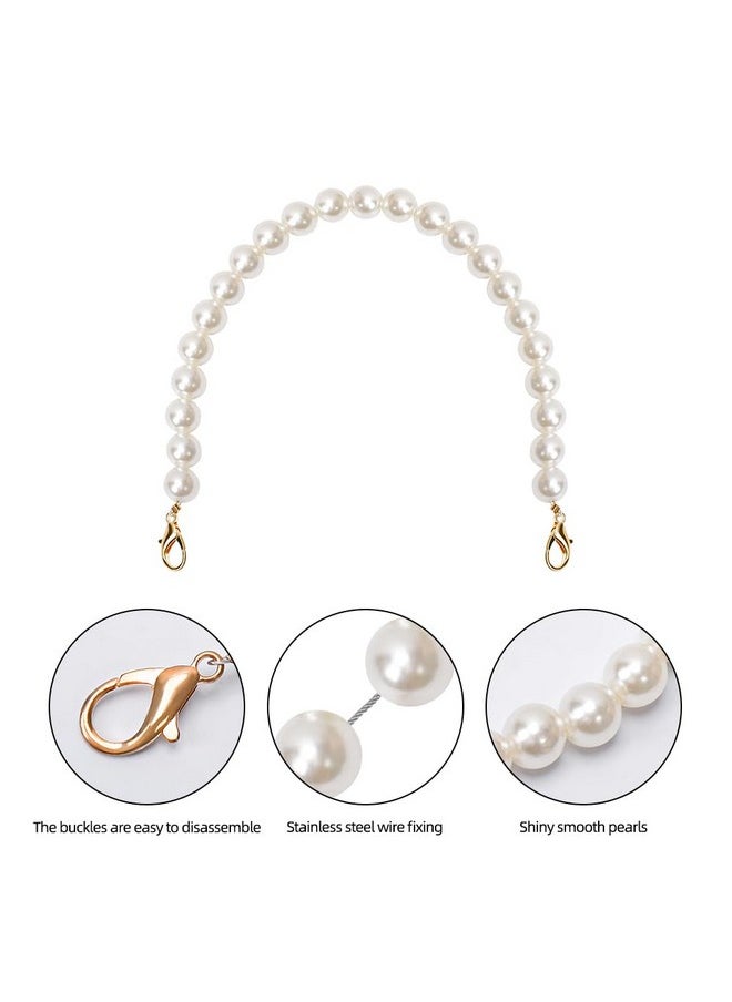 Pearl Purse Chain, Pearl Purse Strap Short Handle Replacement Bags Chain Strap Shoulder Chain Imitation Pearl Handbag Chain Accessories For Bag Decoration Chain With Metal Buckle (A) - pzsku/Z9B72CFB37D2F6D0B543DZ/45/_/1734347821/95d4ee08-09b4-4b6d-a80c-d3315e4a1d25