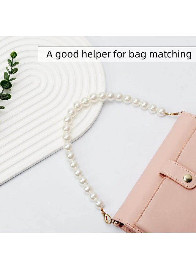 Pearl Purse Chain, Pearl Purse Strap Short Handle Replacement Bags Chain Strap Shoulder Chain Imitation Pearl Handbag Chain Accessories For Bag Decoration Chain With Metal Buckle (A) - pzsku/Z9B72CFB37D2F6D0B543DZ/45/_/1734347830/7b1946dd-ba74-4076-83f1-080fd936f138