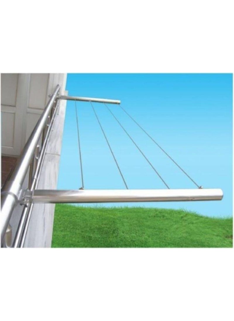 Balcony Drying Aluminum Balcony Laundry Drying Rack Balcony Laundry Hanger - pzsku/Z9B72D6E6D69CB0EC3BDDZ/45/_/1740631751/c3e4e1c4-cc77-4e29-a4eb-7d93f30b71d4