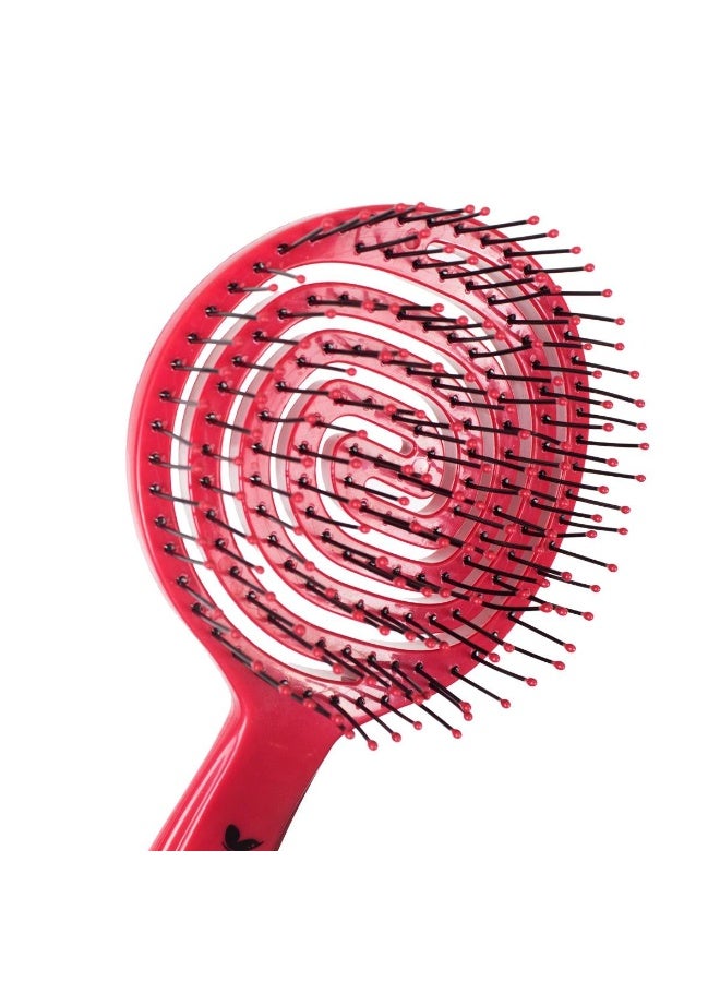 ناسيتا نسكيتا فرشاة فك التشابك - أحمر - Image 3