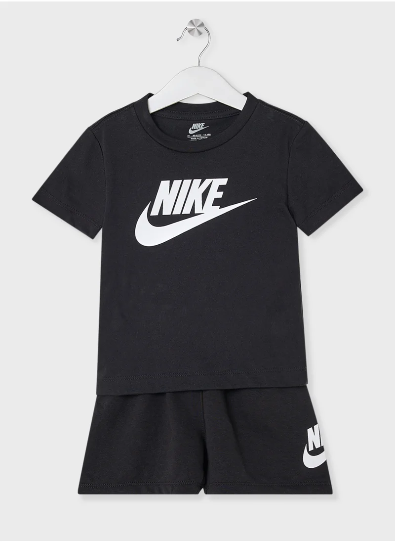 نايكي Kids Club T-Shirt & Shorts Set