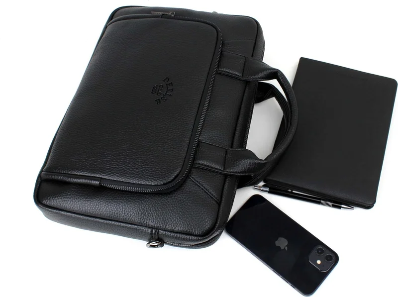 Derise Club Unisex, Black Color File Tablet Notebook Bag, 14 Inch Laptop and Briefcase
