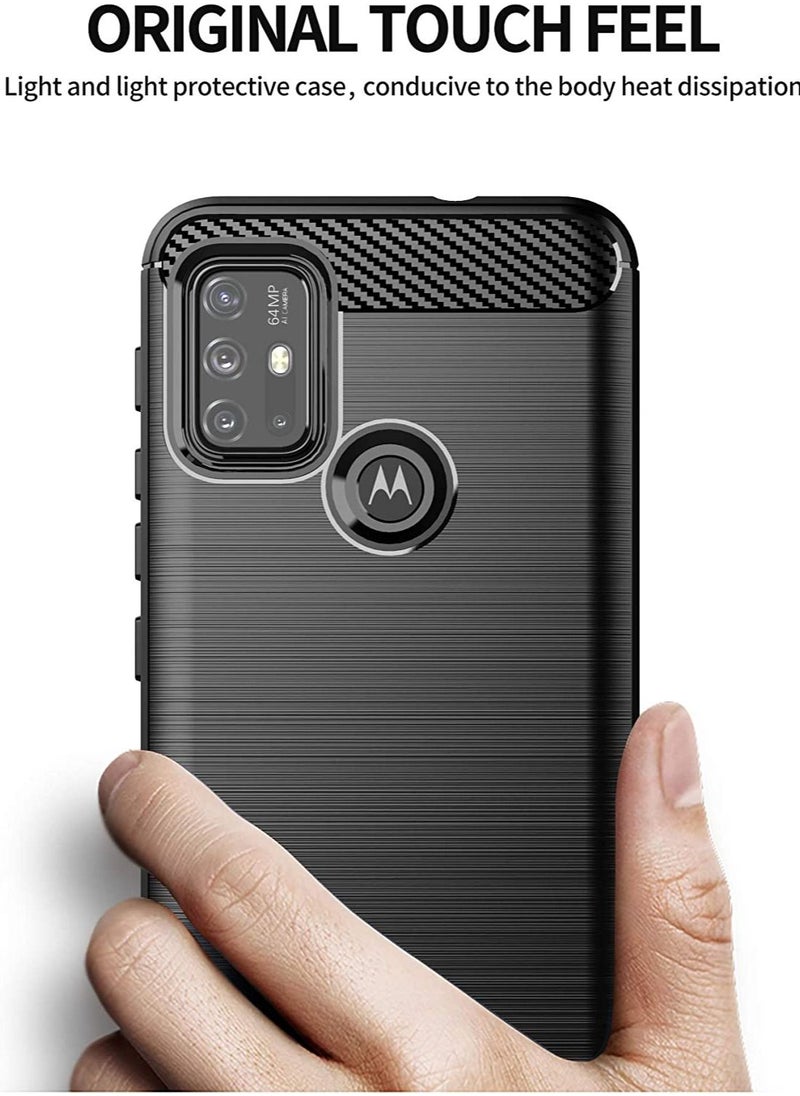 Generic Case for Motorola Moto G30, Ultra Slim Flexible TPU Shock Absorption, Anti-Scratch, Premium Flexible Rubber Cover  - Image 2