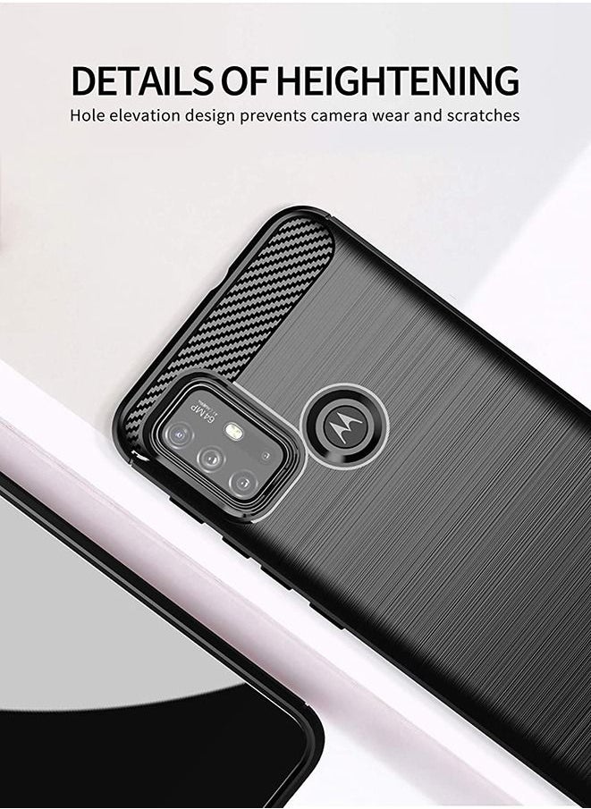 Generic Case for Motorola Moto G30, Ultra Slim Flexible TPU Shock Absorption, Anti-Scratch, Premium Flexible Rubber Cover  - Image 4