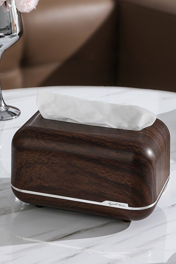 Sunnaltree Automatic Lift Rectangular Facial Tissue Box Dispenser Holder Bathroom Tissue Storage Case for Home Office Car Daily Use - Image 1