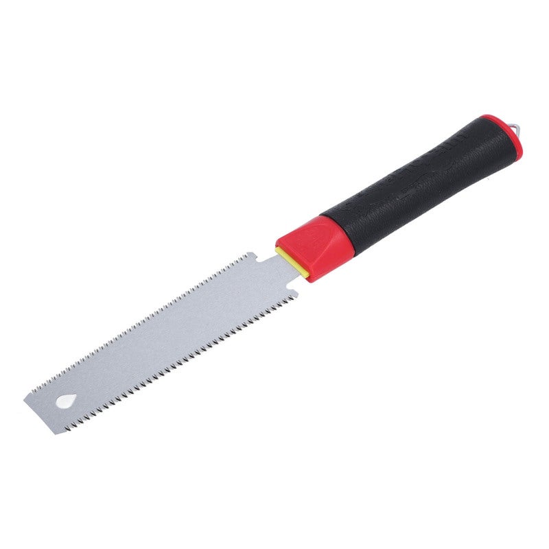 MYTEC Double Sided Japanese Hand Saw SK5 Fine Teeth Plastic Handle - Fast Cutting Removable Blade Woodworking Hand Saw for Soft Hard Wood Bamboo PVC - Image 2