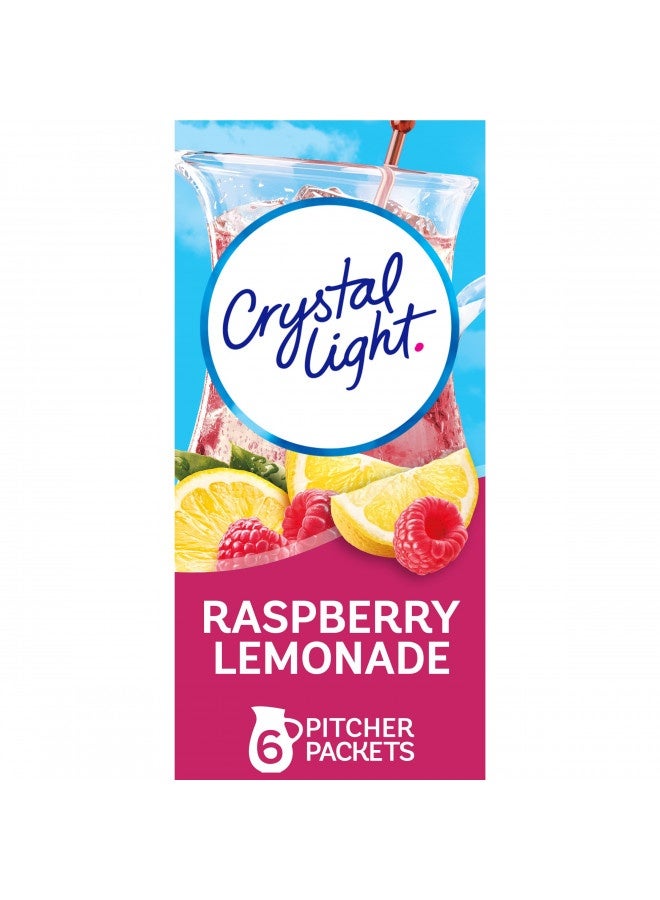 Crystal Light Raspberry Lemonade Drink Mix (6 Pitcher Packets) - Image 1