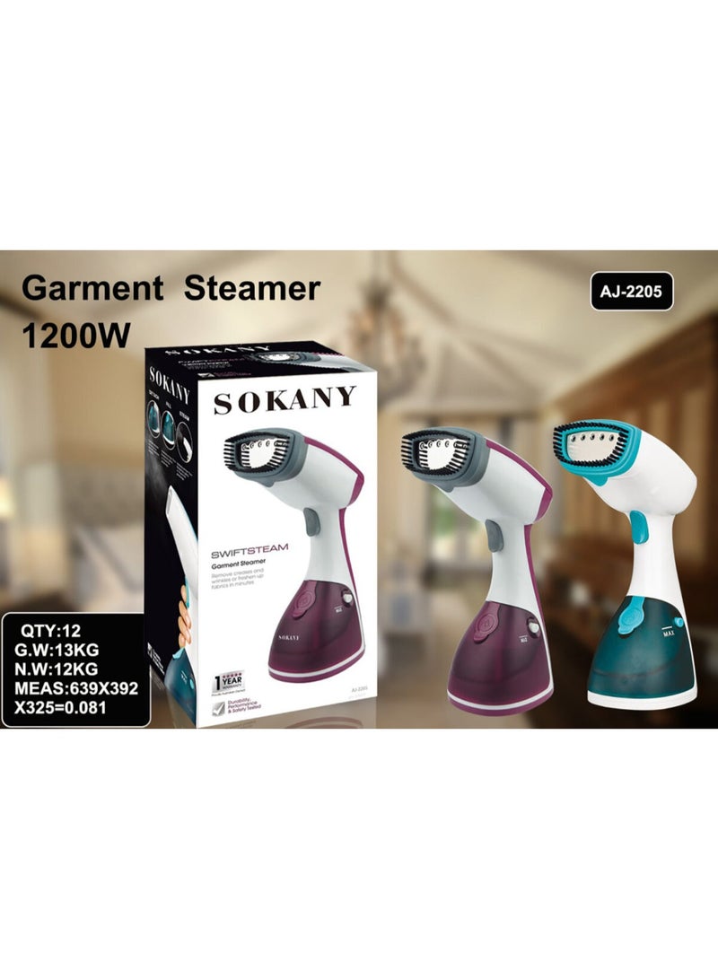 Sokany AJ-2205 Steam Iron 1200W - Image 2