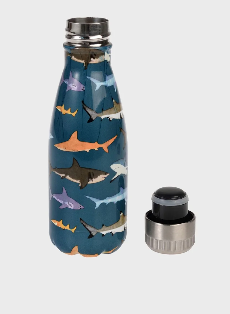 Rex London Sharks 260Ml Stainless Steel Bottle