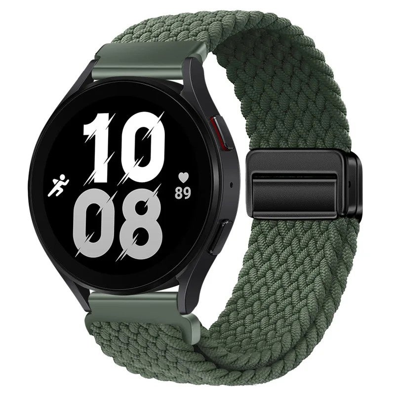 Bluejw Nylon Woven Replacement Watch Strap for Samsung Galaxy Watch 7 / Galaxy Watch GT3 / Huawei Watch GT4 – 18mm 20mm 22mm Smartwatch Band - Image 2